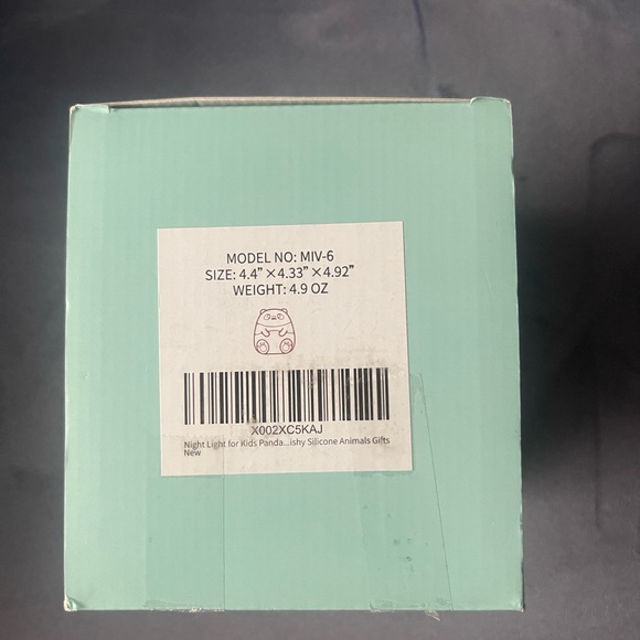 AMBIENT LIGHT by MIVANI Night Light for Kids Panda..ishy Silicone Animals Gifts - Picture 5 of 5